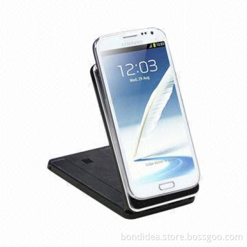 New cordless charger with foldable body, QI standard with alarm LED light